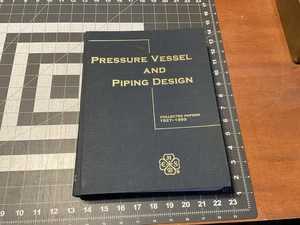 1994 Pressure Vessel And Piping Design Collected Papers 1927-1959, ASME, Used - Picture 1 of 20