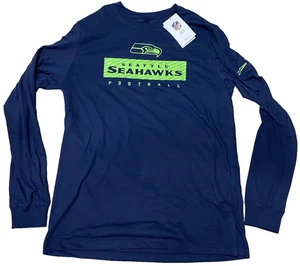 Nike L Large Dri-FIT NFL Seattle Seahawks Sideline Team Issue Long-Sleeve Men's - Picture 1 of 13