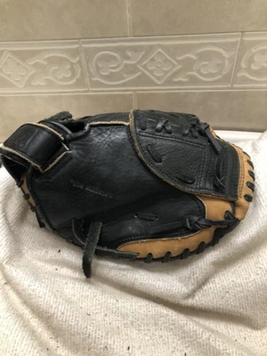 MacGregor Boys Broken In Well Padded 29” Baseball Catchers Mitt Right Throw - Image 1 of 4