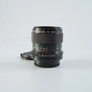 EXCELLENT Canon New FD 50mm f/3.5 Macro Lens - Picture 1 of 22