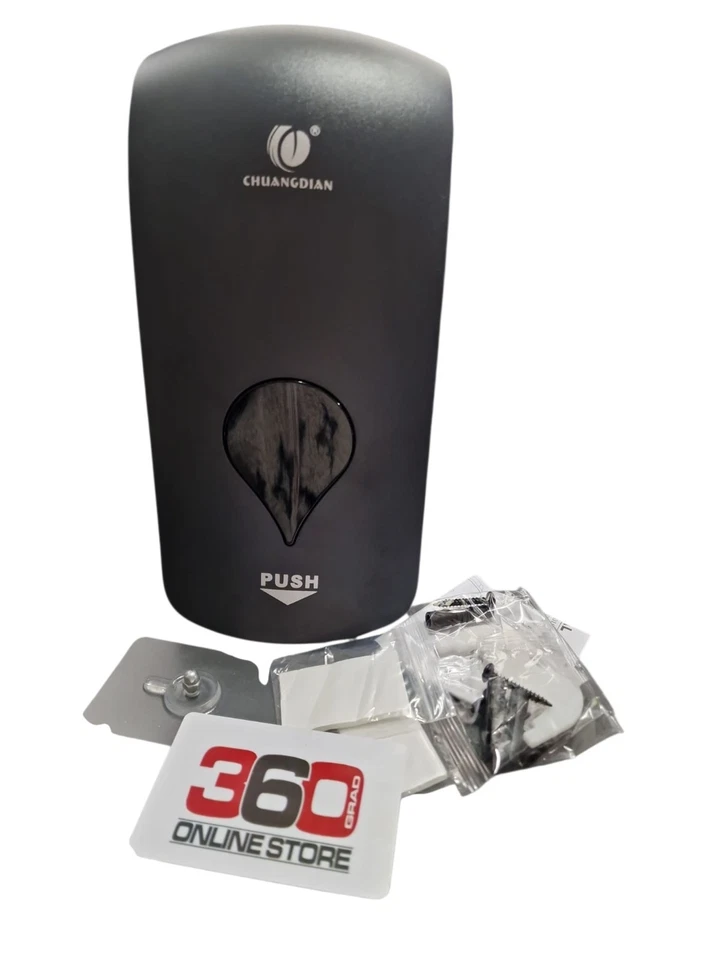 Seifenspender 300ML Wandmontage Ohne Bohren Manuell Shampoo Duschgel Halter - Bild 1 von 1