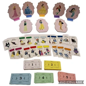 Monopoly Junior Disney Princess Edition *Replacement Cards & *8* Princess Pawns! - Picture 1 of 5