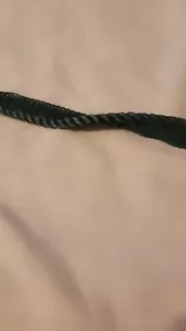 DEEP PINE GREEN COTTON BLEND LIP CORD BY THE YARD - Picture 1 of 3