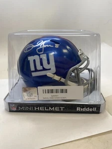 Minicasco Riddell autografiado firmado por Daniel Jones de los New York Giants - Imagen 1 de 8