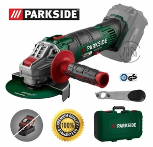 Amoladora angular inalámbrica Parkside 20V con caja de transporte, serie X20v - unidad desnuda NUEVA - Imagen 1 de 15
