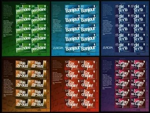 Guernsey 2008 - Mi-N.o 1185-1190 ** - Estampillada sin montar o nunca montada - KLB - Frases - EUROPA - Imagen 1 de 2