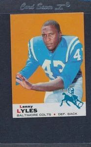 1969 Topps #072 Lenny Lyles Colts EX/MT *789 - Bild 1 von 1