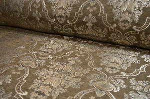 Tela para muebles tela de tapicería tela de tapicería por metros tela jacquard adorno barroco rango - Imagen 1 de 10