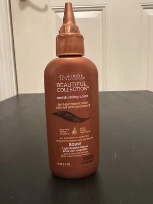 Clairol Beautiful Collection увлажняющий цвет B09W светло-красновато-коричневый 3 унц - Изображение 1 из 2