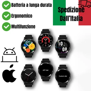 SMARTWATCH BLUETOOTH CHIAMATE UOMO DONNA 1.32 POLLICI FITNESS SPORT SALUTE 2025 - Foto 1 di 8