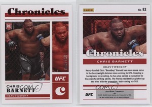 2023 Panini Chronicles UFC Rookies Red /199 Chris Barnett #93 Rookie RC