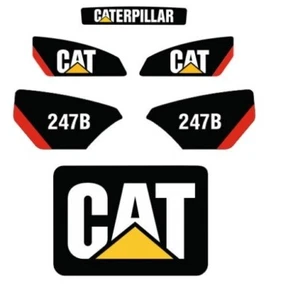 247B STICKER SET SKID STEER DECAL KIT 247 B FB47 - Picture 1 of 1