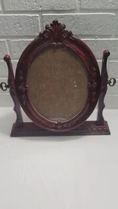 1989 Albert E. Price Products Beautiful Oval Picture Frame with Stand - Picture 1 of 5