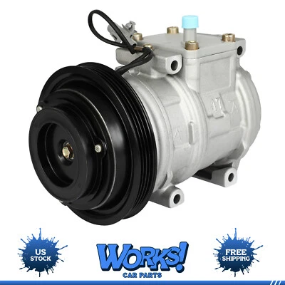 A/C AC Compressor For Toyota 4Runner 3.4L 1996 1997 1998 1999-2002 - Image 1 of 4