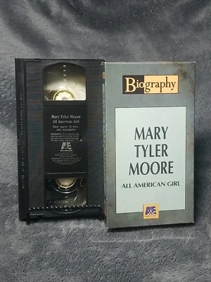 A&E Biography Mary Tyler Moore - All American Girl (1996) VHS rare documentary Foto 1 de 2