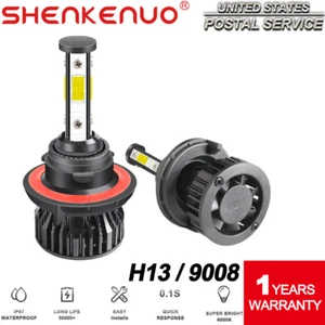 2x H13 9008 Bombillas LED Faro Alto Bajo 6000K Para Ford Explorer 2006-2010 - Imagen 1 de 10