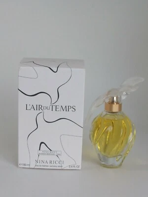 Туалетная вода для женщин L'air Du Temps от Nina Ricci 3,4 унции - 100 мл *НОВАЯ В БЕЛОЙ КОРОБКЕ* - Изображение 1 из 4
