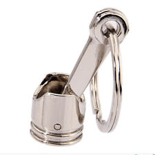 New Portable Metal Piston Car Keychain Keyfob Engine Auto Fob Key Ring Keyring