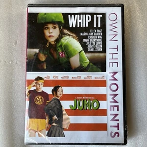 Whip It / Juno (DVD, 2012, 2-Disc Set) NEW SEALED w Fraying - Picture 1 of 2