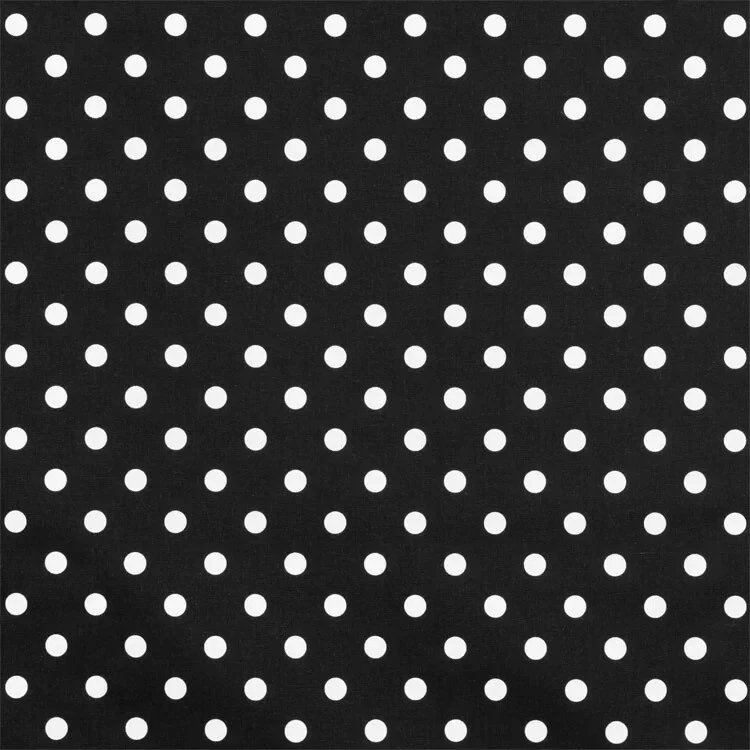 Принты Premier черные с белыми горошками - Изображение 1 из 1