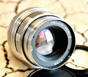HELIOS 44M-4 2/58mm Soviet lensBokeh Portrait +M42 adapter Canon EF - Picture 1 of 12