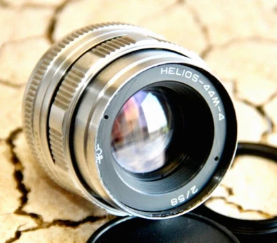 HELIOS 44M-4 2/58mm Soviet lensBokeh Portrait +M42 adapter Canon EF - Image 1 of 4