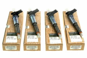 JUEGO DE 4 INYECTORES COMBUSTIBLE DIÉSEL RENAULT 2.0 DCI M9R (OE 7701476567) - Imagen 1 de 4