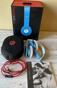 Auriculares de diadema Beats by Dr. Dre Solo HD - azul claro con caja original - Imagen 1 de 3