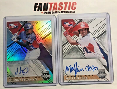 2019 Panini Elite Extra Edition Base Autographs YOU PICK International, DPL Auto - Image 1 of 2