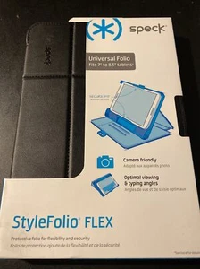 Speck StyleFolio FLEX Universal Folio Case for 7" to 8.5" Tablets New - Picture 1 of 2