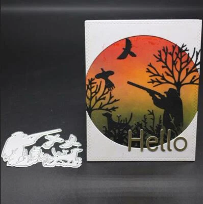 Jäger Stanzformen Cutting Dies Scrapbooking Stanzschablone Embossing Stencil DIY - Bild 1 von 4