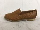 Indigo Rd. Flats Womens 7 Basket Woven Brown Slip On Comfort