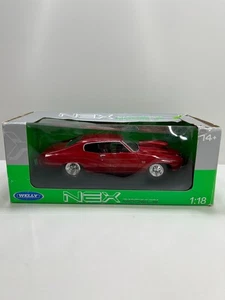 Modelo fundido a presión Welly Collectable 1:18 NEX 1970 Chevelle Pro Street RARO - Imagen 1 de 24