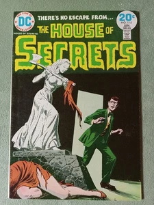 THE HOUSE OF SECRETS 115 DC COMICS BOOK HIGH-GRADE VF 8.0 JANUARY 1974 HORROR - Picture 1 of 5