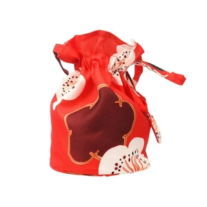 Kimono Yukata Kinchaku Bag Small Japanese Drawstring Pouch for Women 2 - Picture 1 of 6