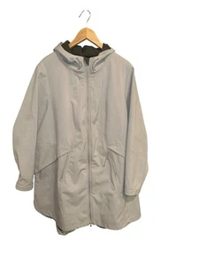 LIVI Active Lane Bryant Gray Zip Up Jacket Lined Hood Rain Coat size 22/24 - Picture 1 of 4