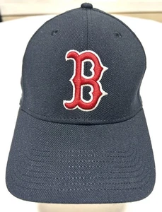 New Era Men's MLB Boston Red Sox 39Thirty Stretch Fit Baseball Cap, Blue, Sz M-L - Picture 1 of 12