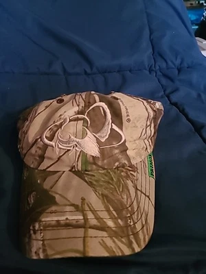 RealTree Camo Primo Duck Hunting Calls Adjustable Strap Hat Speak The Language - Image 1 of 4