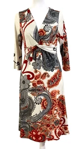 Vestido Boho Babydoll Púrpura Lluvia Mujeres Y2K Talla M Púrpura Delantero Retorcido Jersey Medio - Imagen 1 de 8