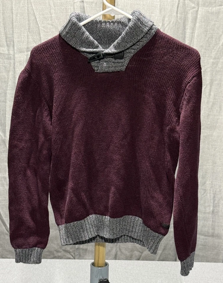 Sean John Kids Sweater Burgundy Size M - Image 1 of 4