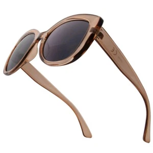 Gafas de sol VITENZI lector completo tintadas ojo de gato de gran tamaño Barletta champán 2,75 - Imagen 1 de 3