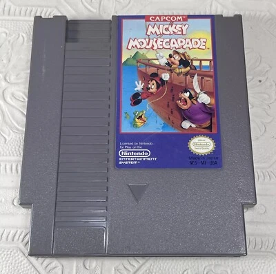 Mickey Mousecapade 1985 Nintendo Entertainment System NES Capcom Minnie Mouse Foto 1 de 4