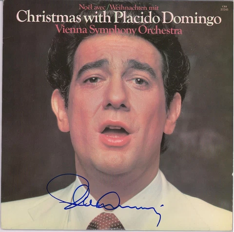 Placido Domingo Album Fanatics Authentic COA Item#10729111 Cover