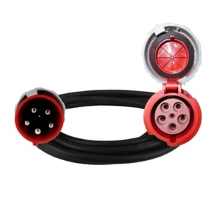 CEE FORM 63 Amp Extension Lead 3 Phase 5 Pin 30 Metres IEC60309 IP67 ceeform 30m - Bild 1 von 1