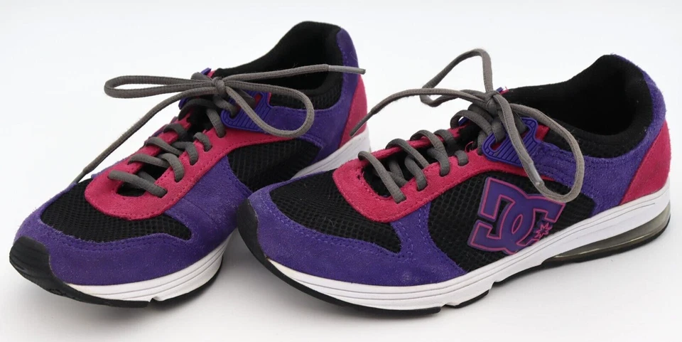 DC Skate Shoes 6 Women's Rush Lite Multicolor Skateboard Leather Upper Sneakers  - Image 1 of 4