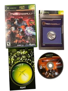 MechAssault (Microsoft Xbox, 2002) Original Xbox Complete W/ Manual CIB - Picture 1 of 3