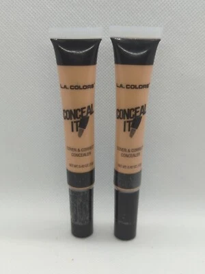 2x L.A. Colors Conceal It Cover & Correct Concealer (0.42oz/12g)CC 566 Medium - Image 1 of 2