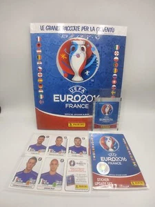 UEFA EURO France 2016 Cardboard HARDCOVER Album Action Figures Complete 100% + Aggi... - Picture 1 of 7
