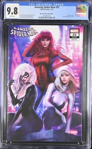 AMAZING SPIDER-MAN #25 CGC 9.8 - 2023 Gwen Black Cat Mary Jane Big Time VARIANTE - Bild 1 von 2