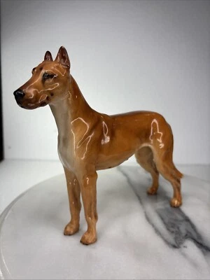 ROYAL DOULTON Great Dane Figurine HN 252 2602 7” Long RARE EUC - Image 1 of 4